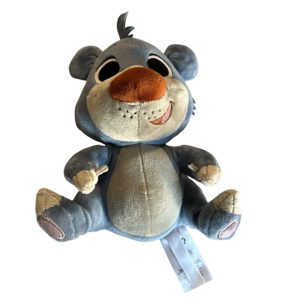 Disney Store Baloo Jungle Book Bear Stuffed Animal Plush Toy Doll 9" Baby